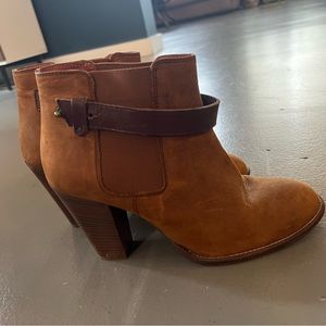 Madewell Lonny Boots 8.5. Brown suede
